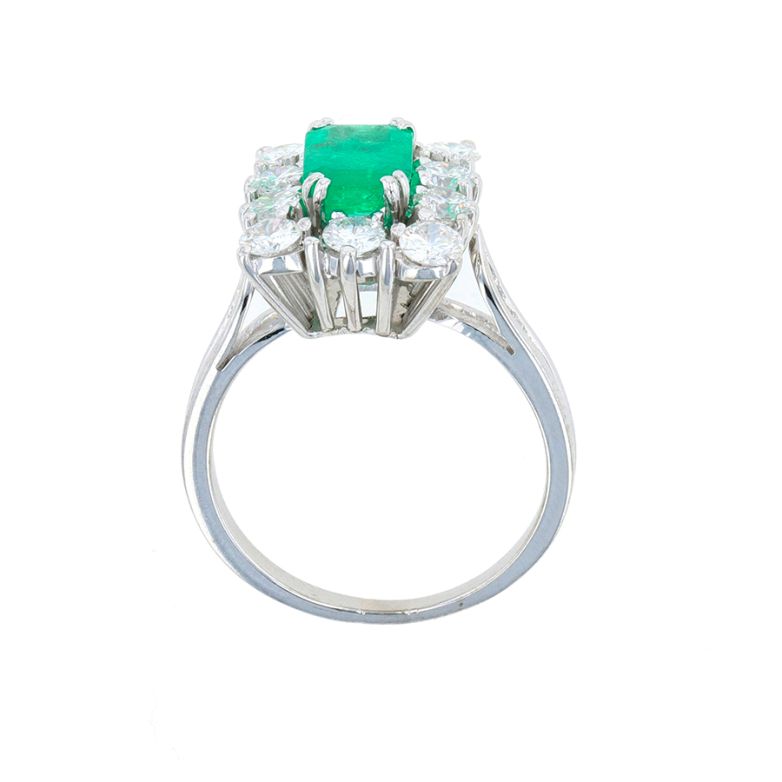Ring emerald 1.04 carat and...