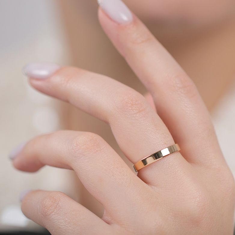 Yellow gold ring 2.96g