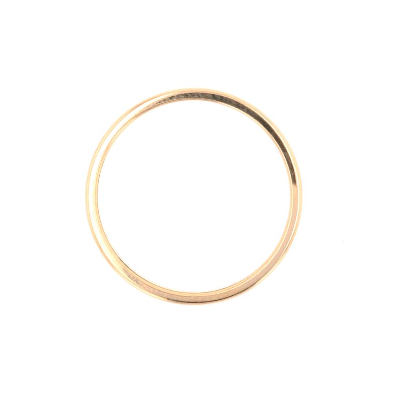 Yellow gold ring 2.90g