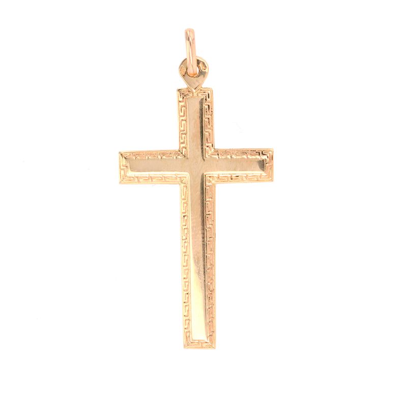 Yellow gold cross 3.61g