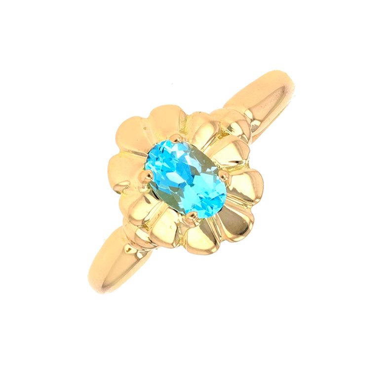 Topaz ring 0.51 carat...