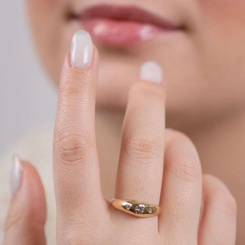 Diamond ring 0.22 carat...