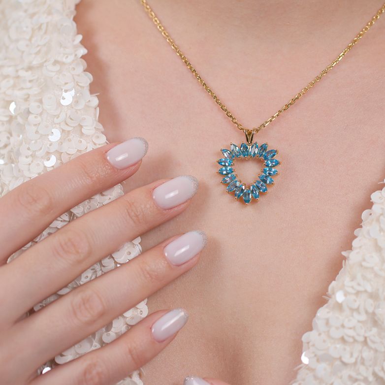 Topaz pendant 2.72 carats...