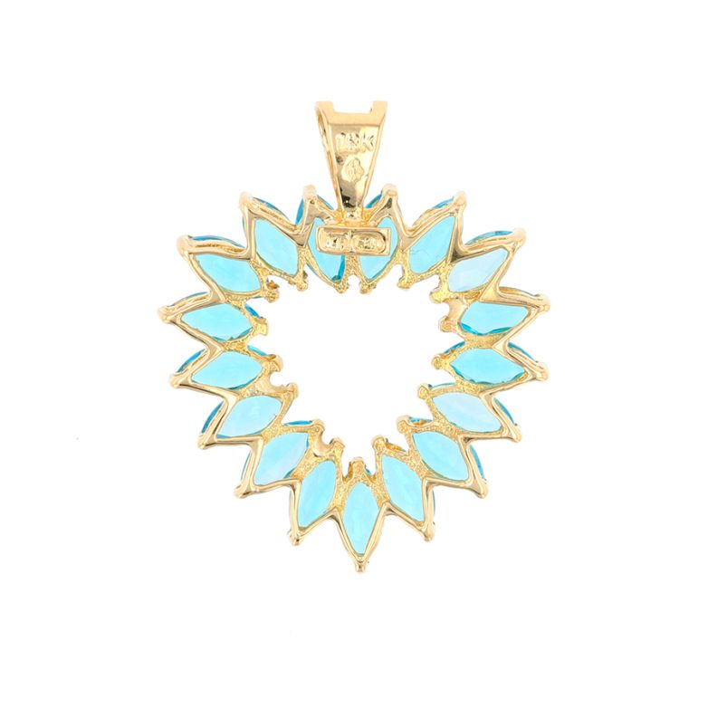 Topaz pendant 2.72 carats...