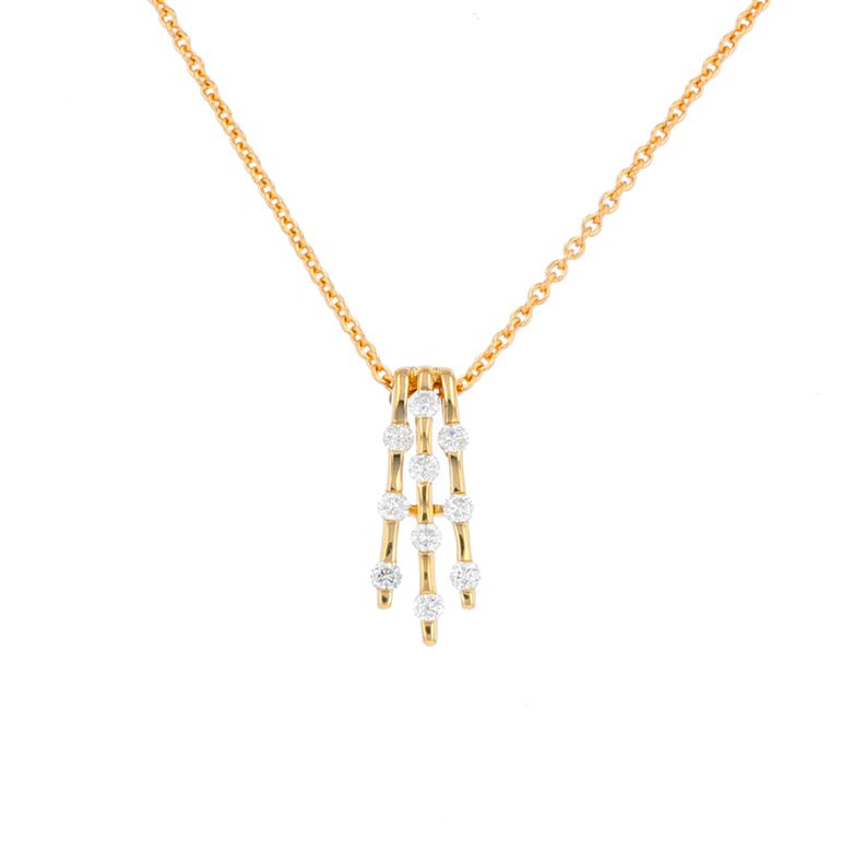 Necklace diamonds 0.30...