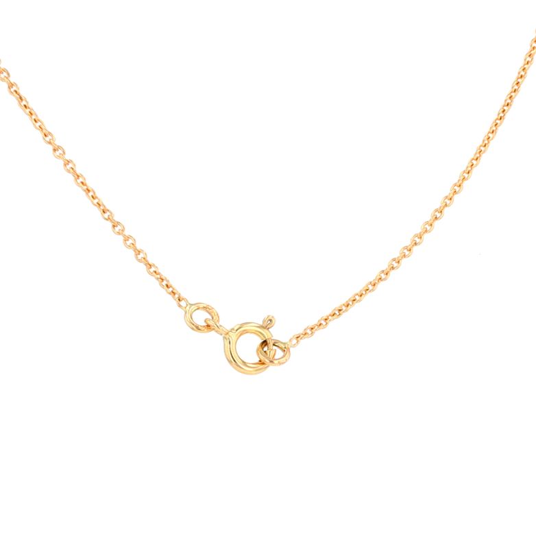 Necklace sapphire 0.48...