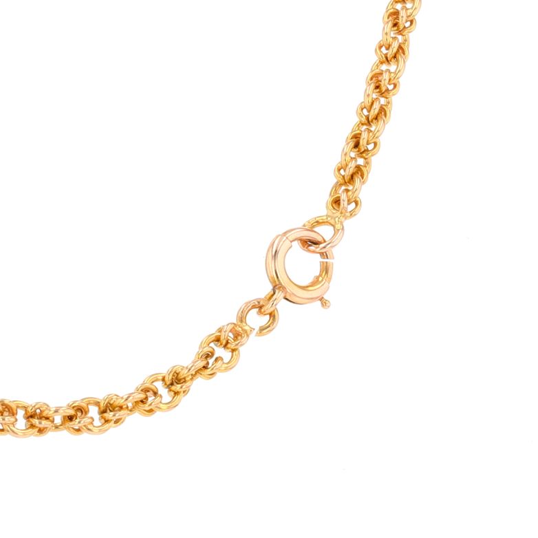 Necklace in yellow gold 35.50g
