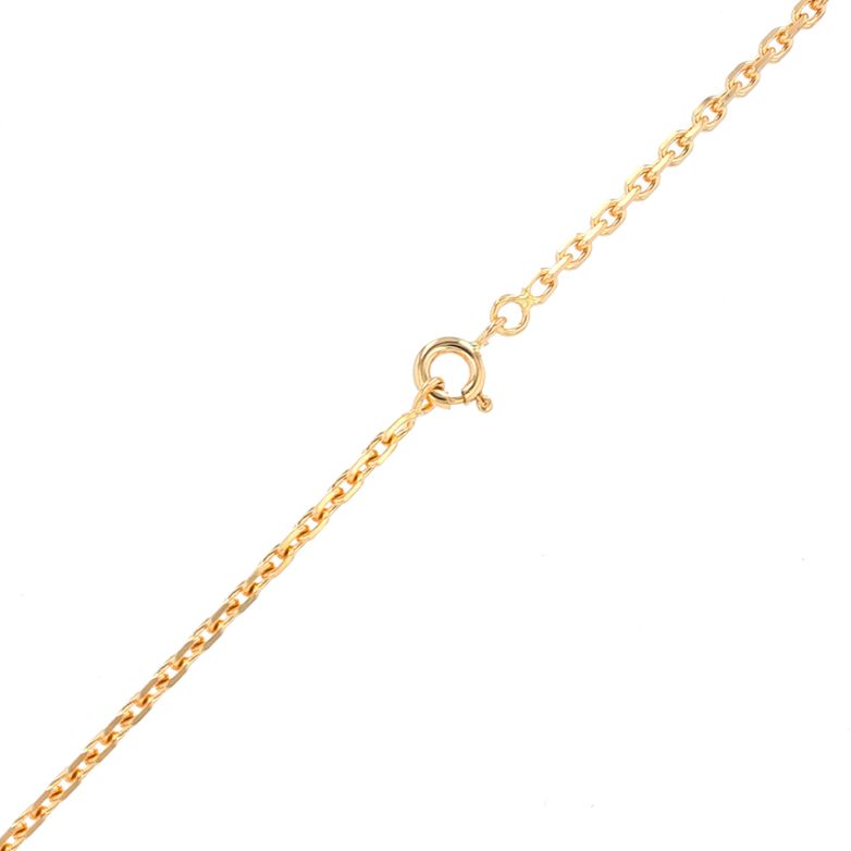 Yellow gold forçat chain 6.43g