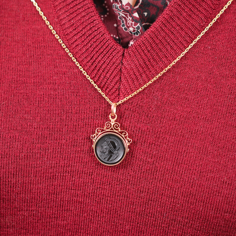 Vintage sardoine pendant...