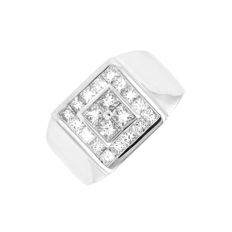 Ring diamonds 1 carat white...