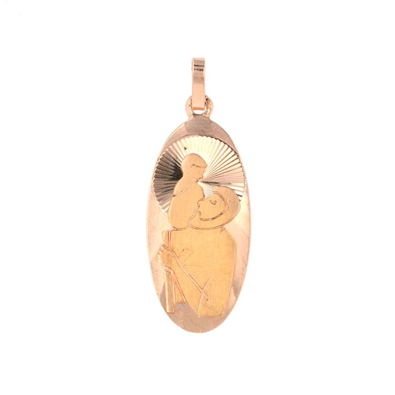 Yellow gold medal 2.41g
