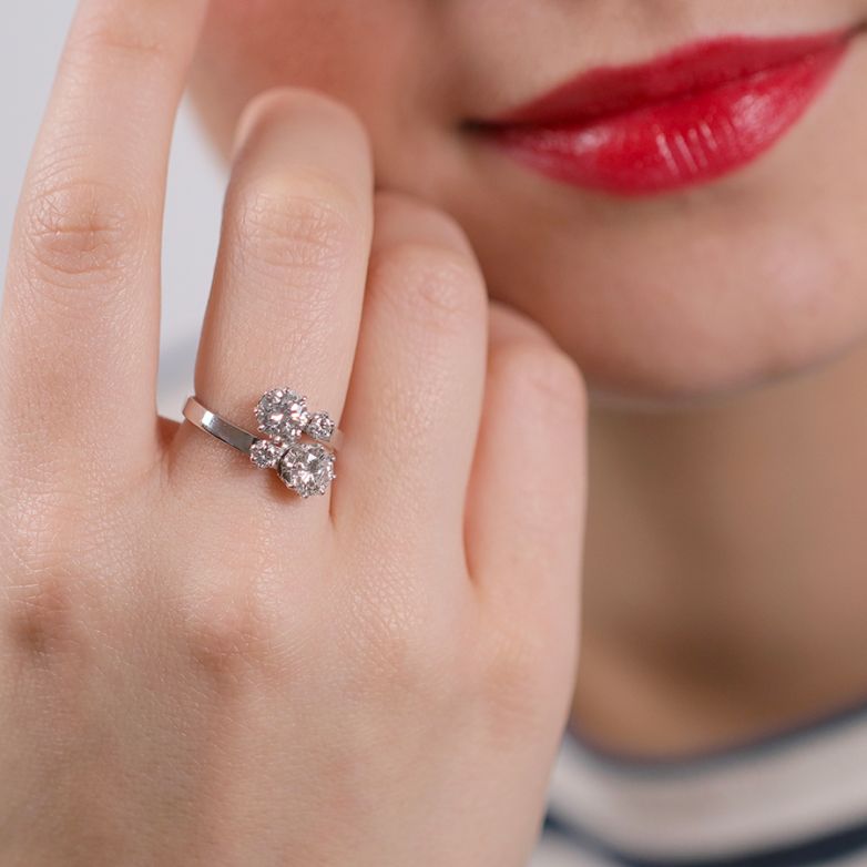 Ring diamonds 1.46 carat...