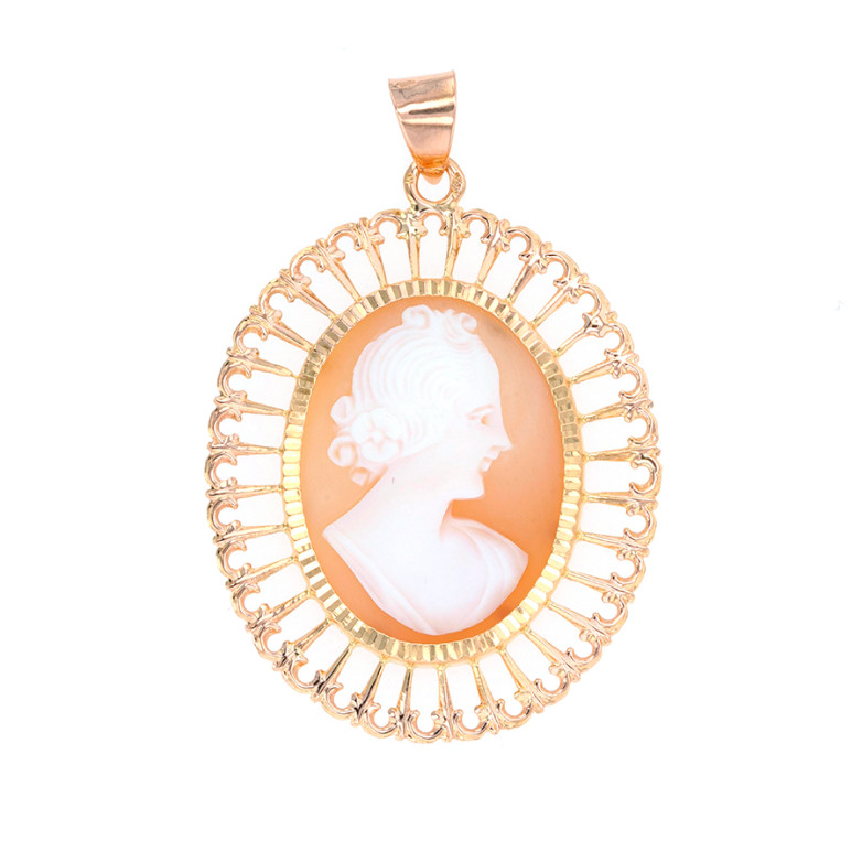 Vintage medal Yellow gold...