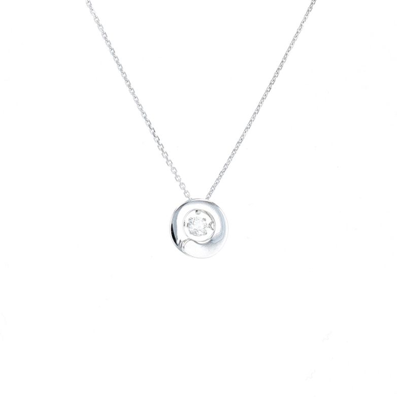 0.17 carat white gold...