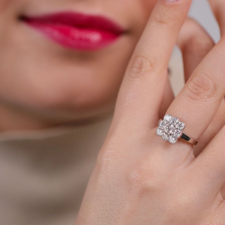 Diamond ring 1.34 carat...