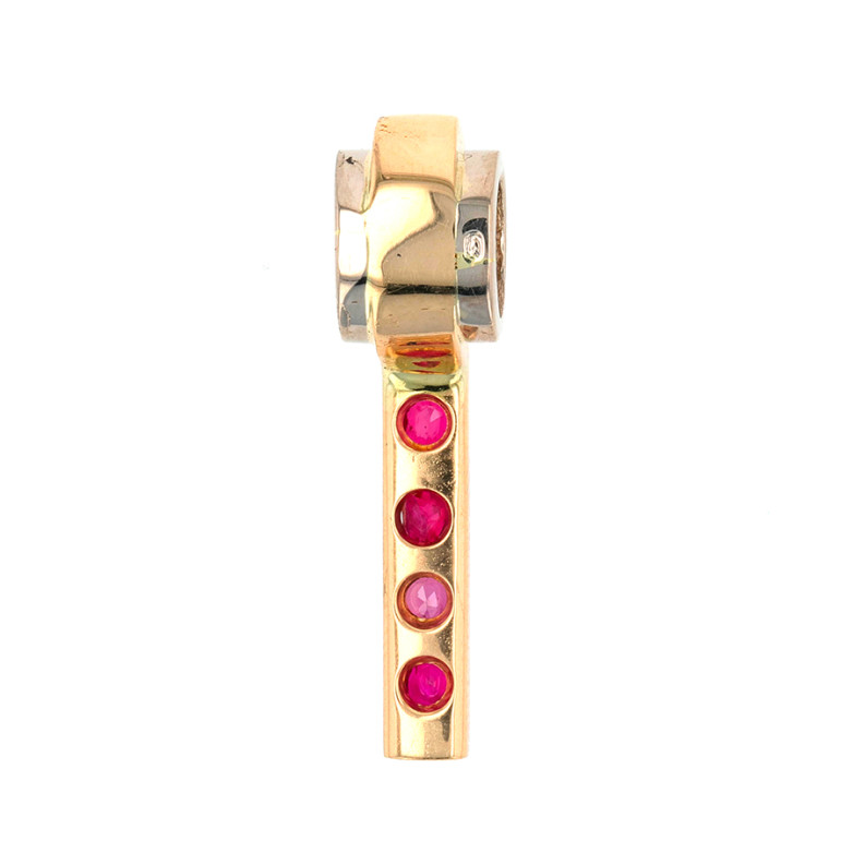 Pendant ruby 1.05 carat and...