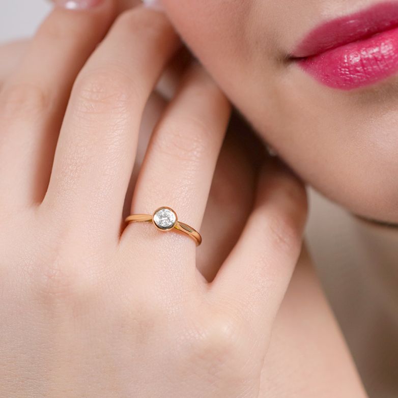 Solitaire diamond 0.25...