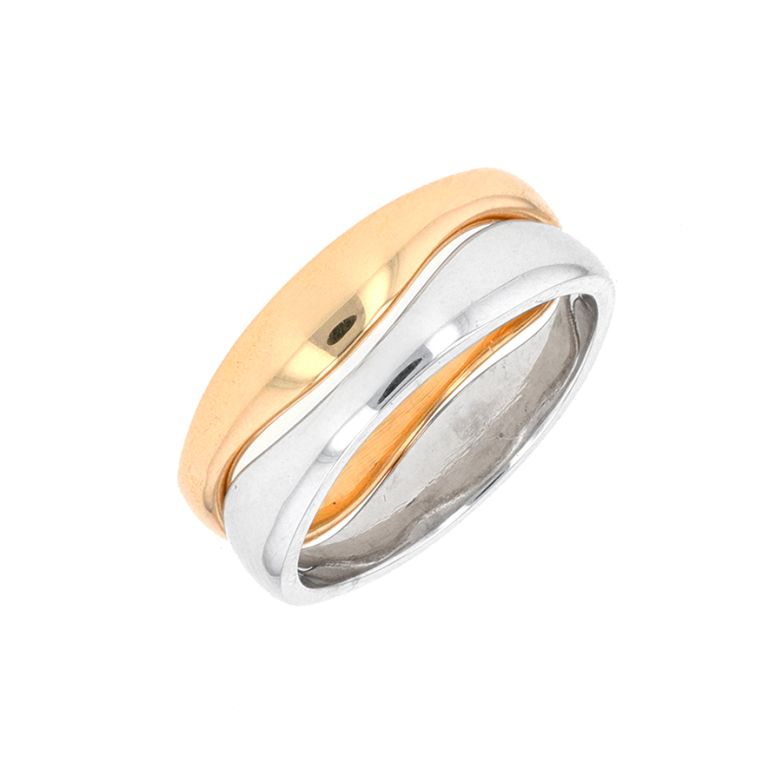 Two-ring wedding band 2...