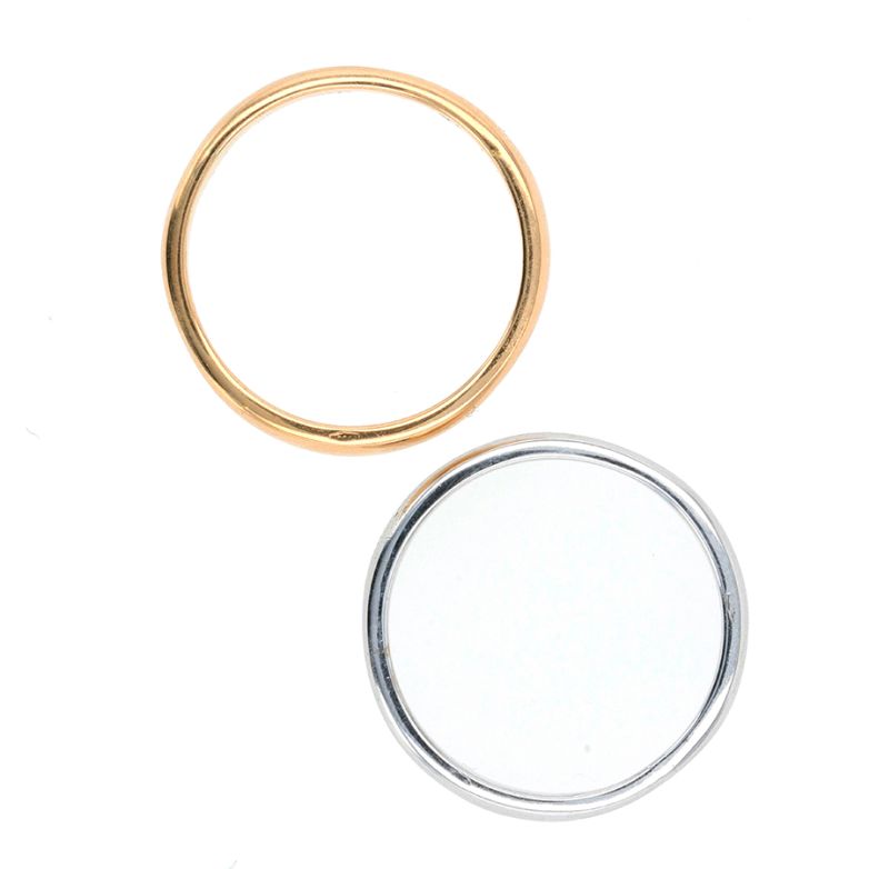 Two-ring wedding band 2...