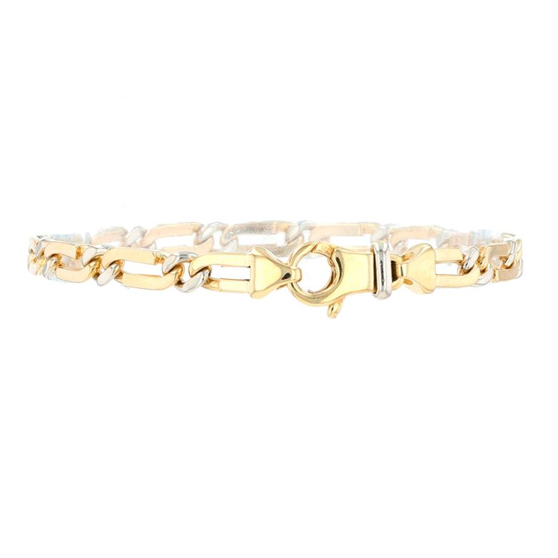 Bracelet maille alternée 2...