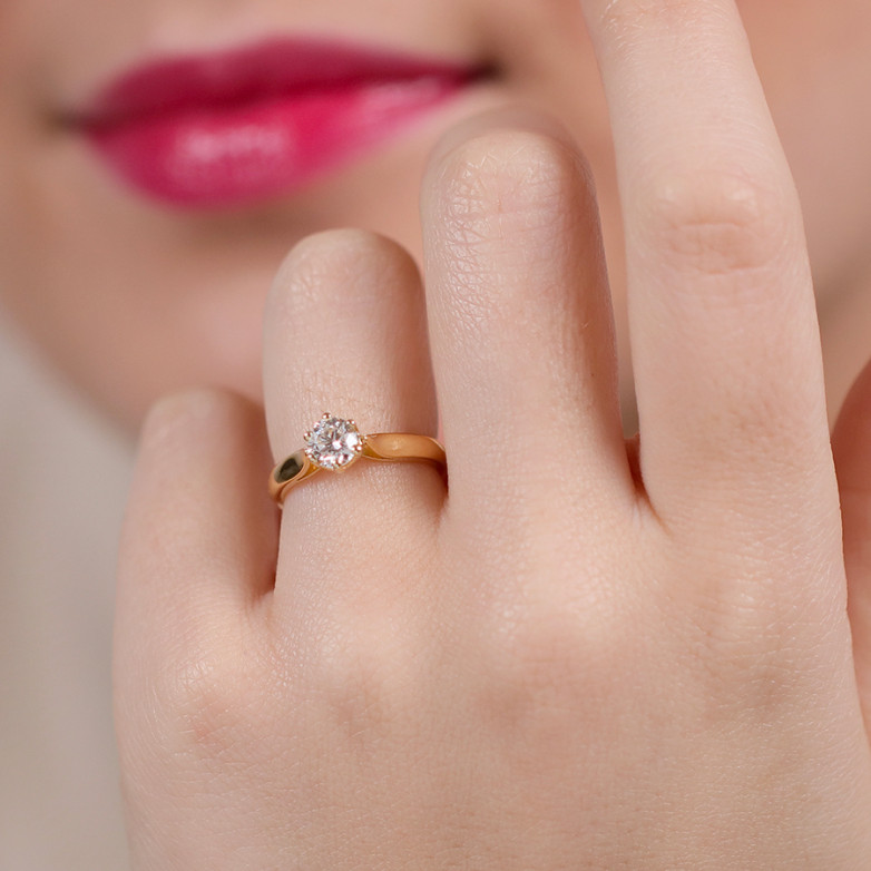 Solitaire diamond 0.49...