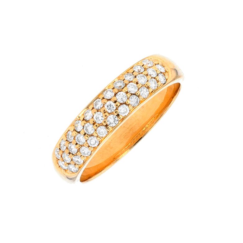 Bague diamants 0.34 carat...