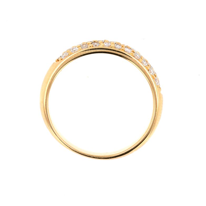 Bague diamants 0.34 carat...