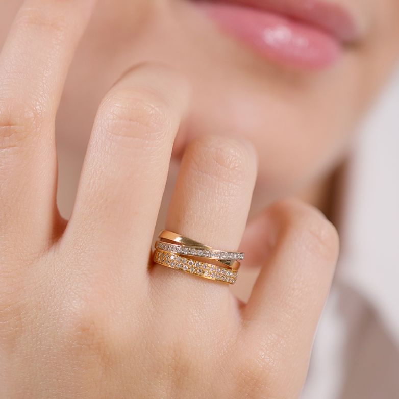 Diamond ring 0.27 carat 2...
