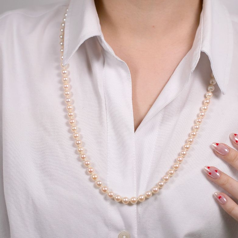 Necklace diamonds 0.15...