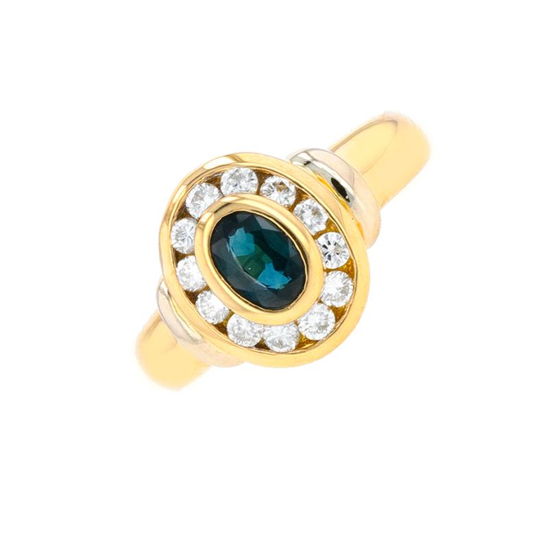 Ring sapphire 0.51 carat...