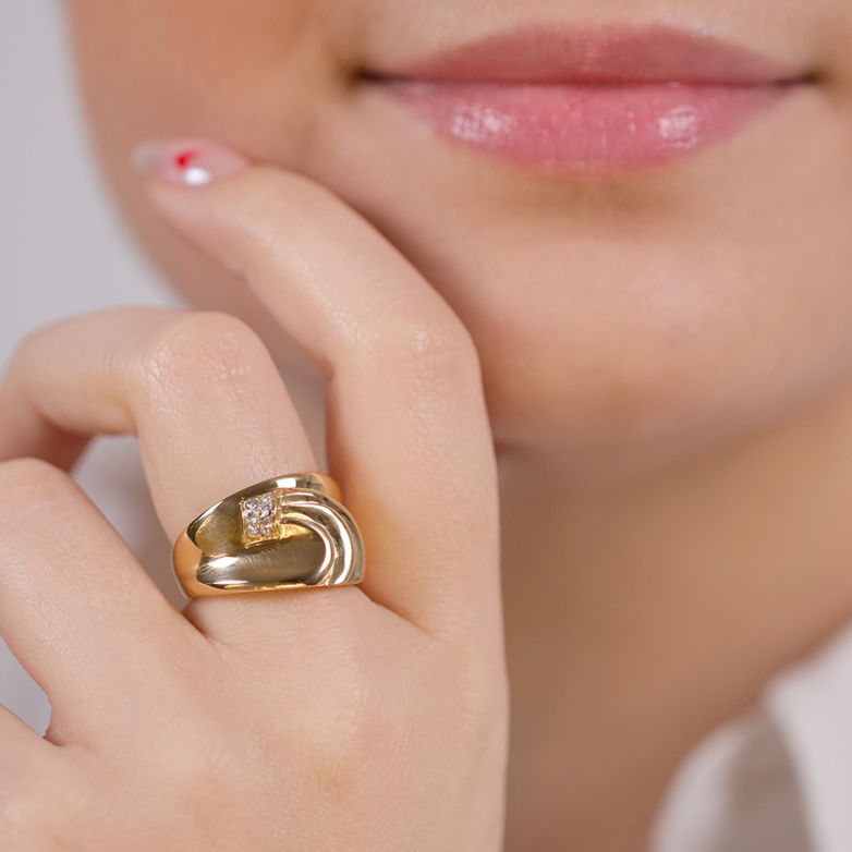 Ring diamonds 0.10 carat...