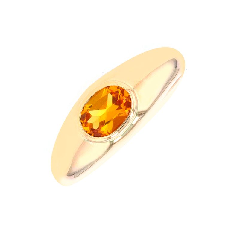 Citrine ring 0.58 carat...
