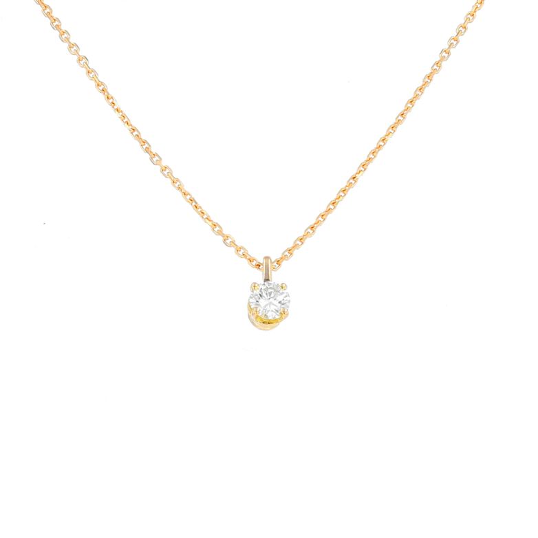 Diamond necklace 0.55 carat...
