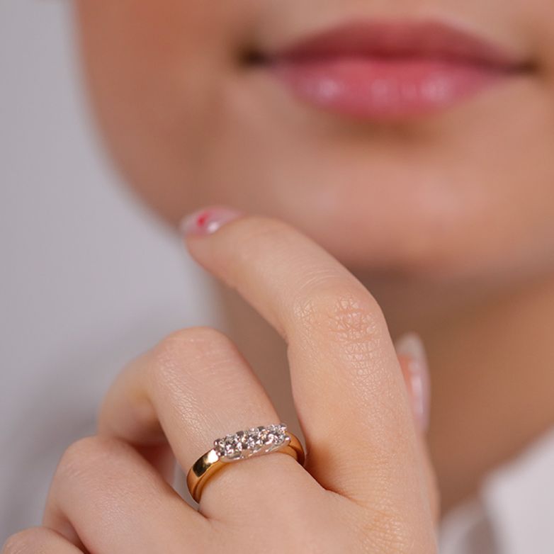 Diamond ring 0.36 carat 2...