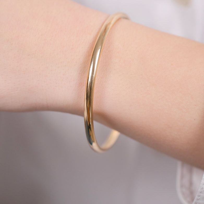 Rigid bezel bracelet yellow...