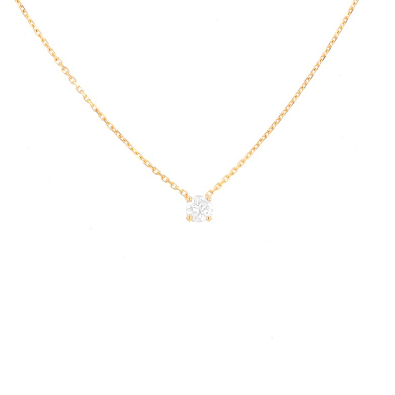 Diamond necklace 0.32 carat...
