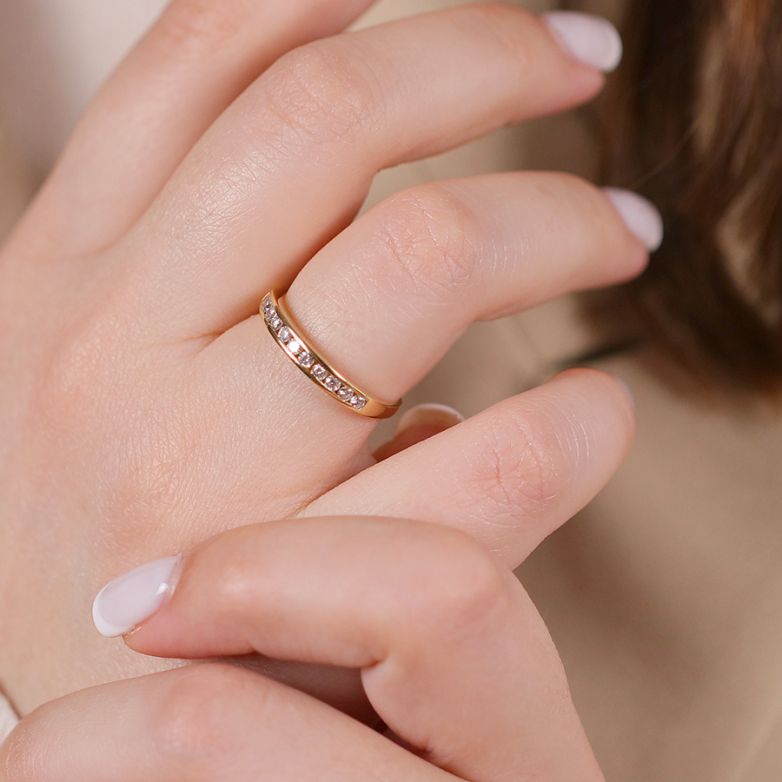 Diamond wedding band 0.22...