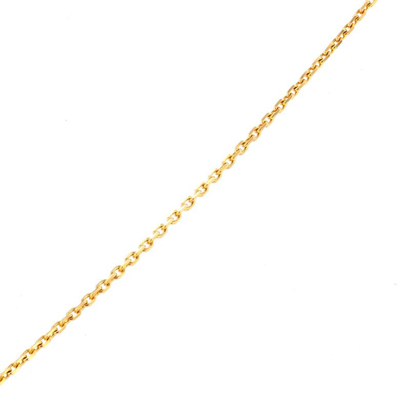 Yellow gold forçat chain 7.86g