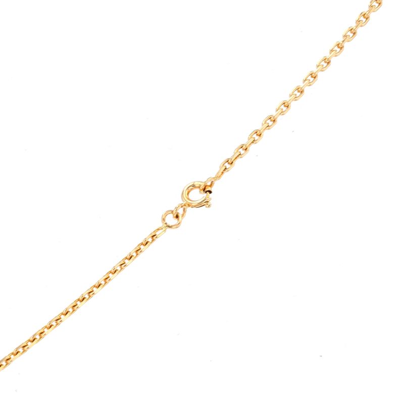 Yellow gold forçat chain 7.86g