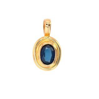 Sapphire pendant 0.67 carat...