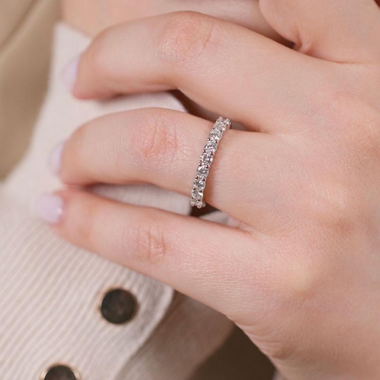 Diamond wedding band 0.86...