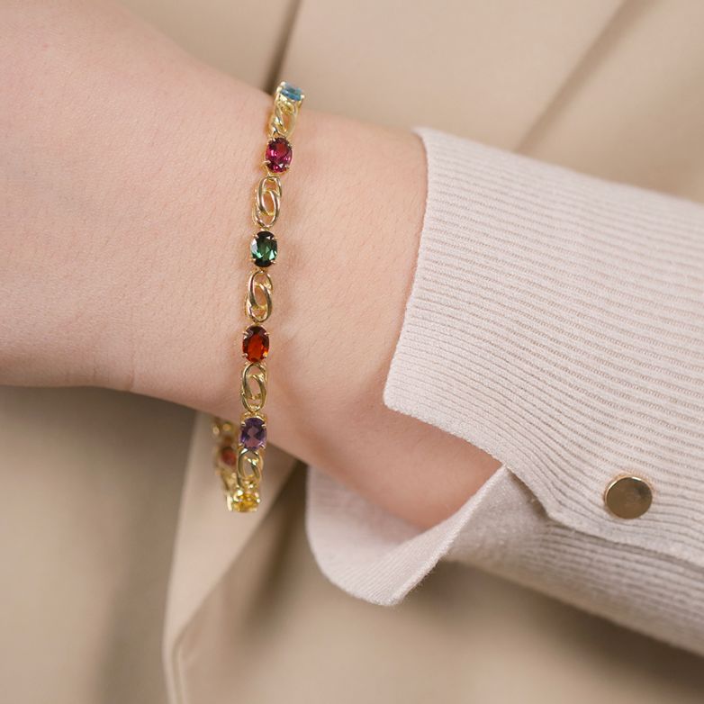 Multicolored gemstone...