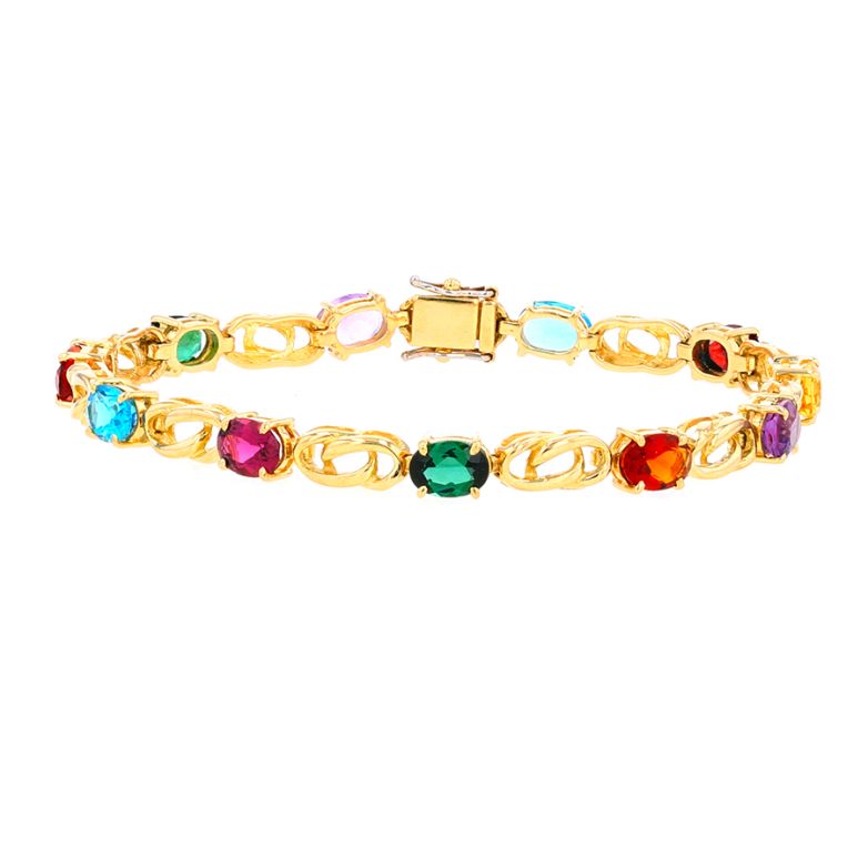 Multicolored gemstone...