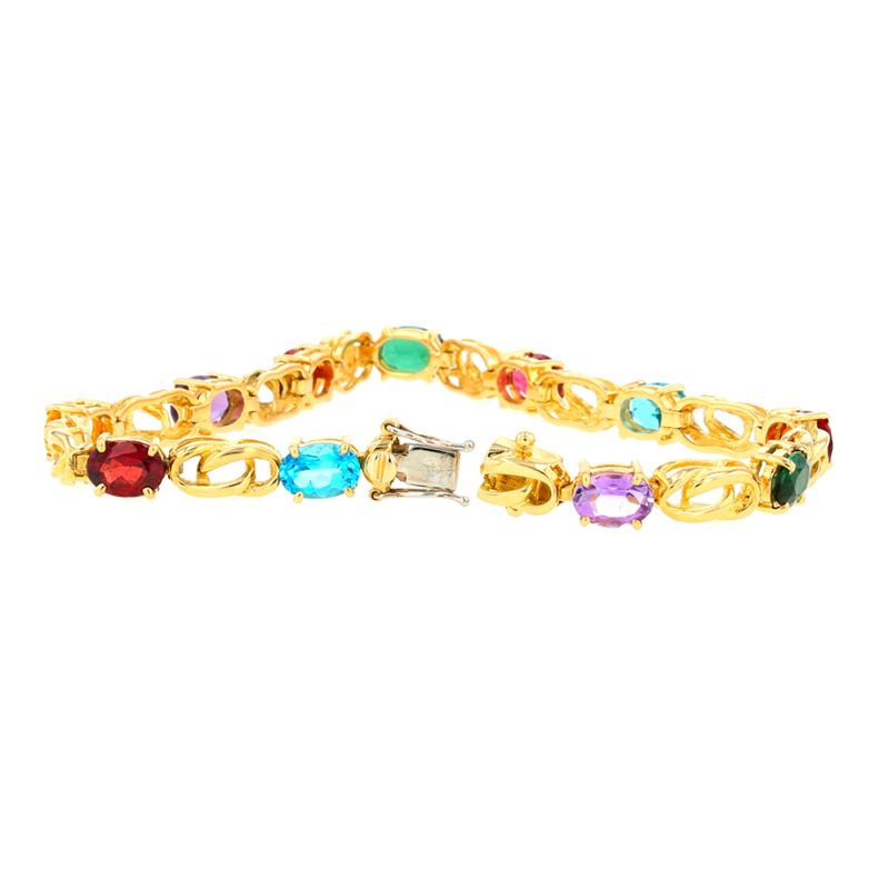 Multicolored gemstone...