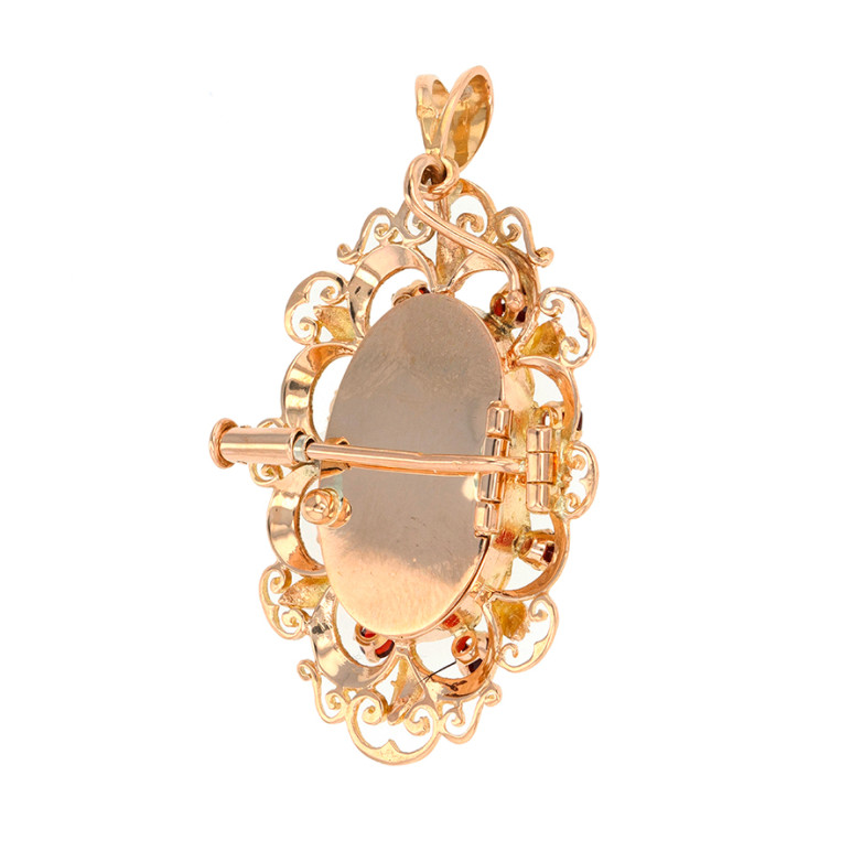 Vintage cassolette pendant...