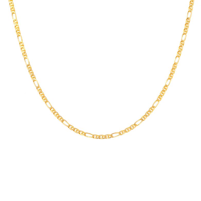 Yellow gold navy chain 4.67g
