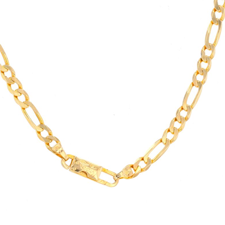 Chaine maille alternée or...