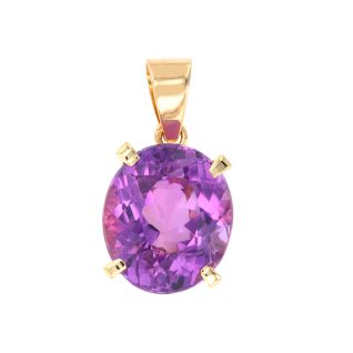 Amethyst Pendant, 16.12...