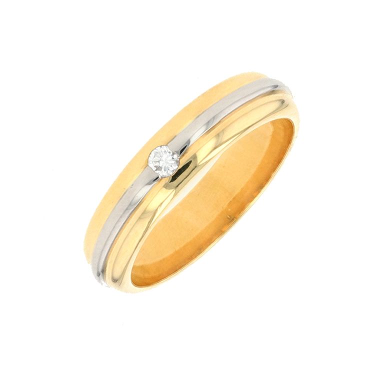 Diamond wedding band 0.04...