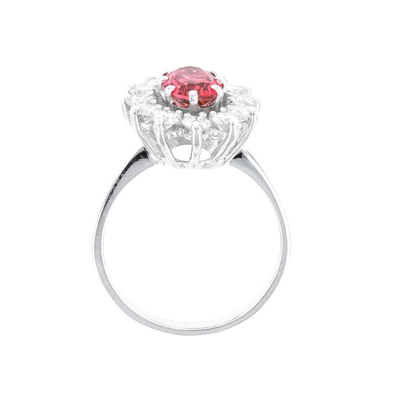 Tourmaline daisy ring 1.18...
